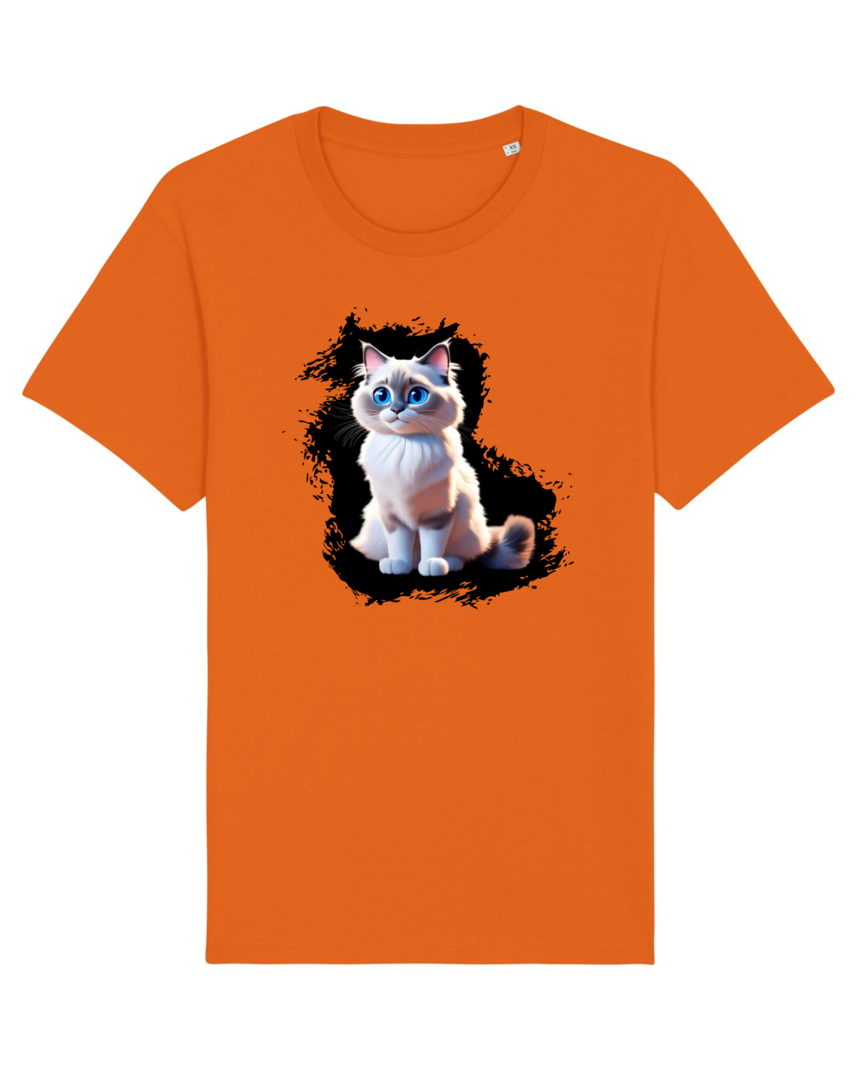 Tricou mânecă scurtă Unisex Rocker Bright Orange
