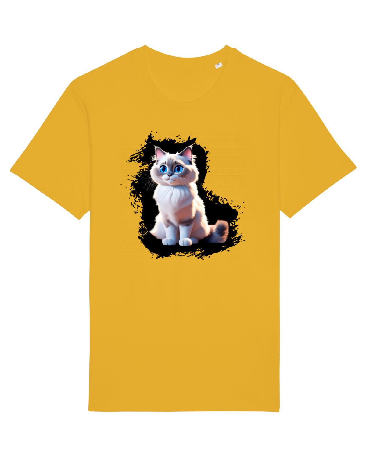 Tricou mânecă scurtă Unisex Rocker Spectra Yellow