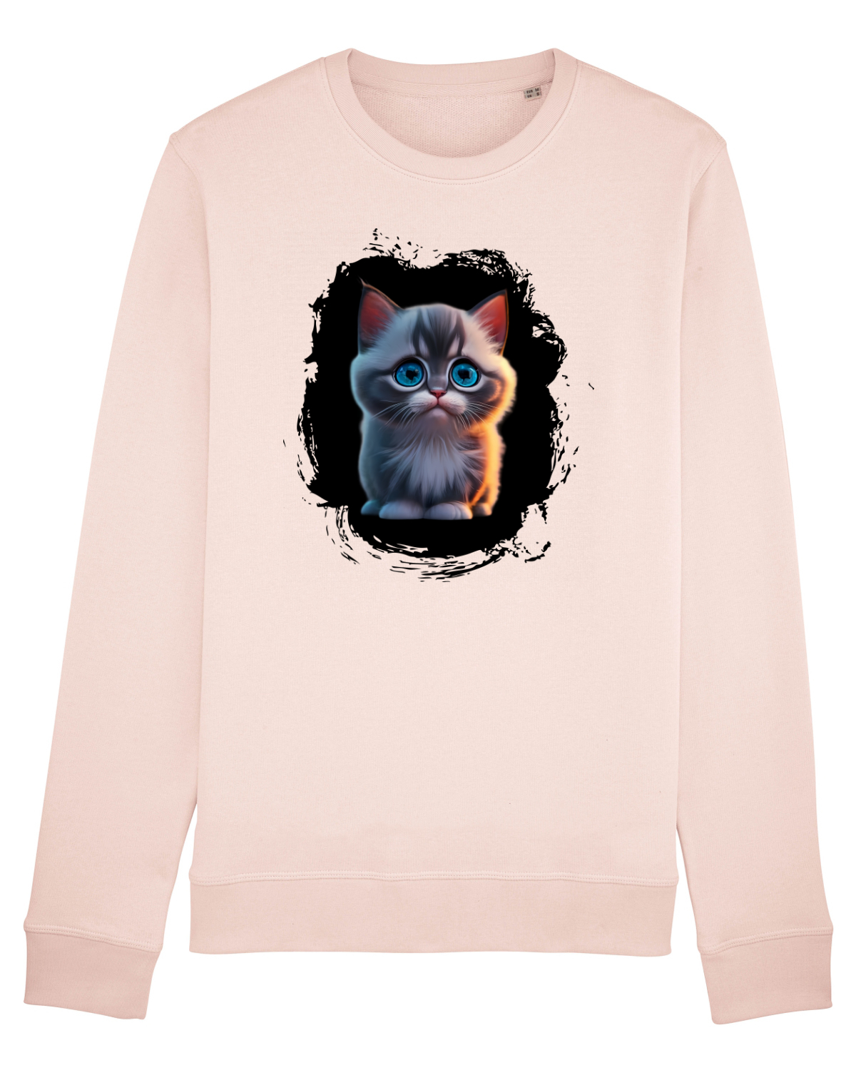 Bluză mânecă lungă Unisex Rise Candy Pink