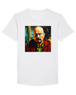 Walter White Tricou mânecă scurtă guler larg Bărbat Skater