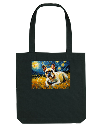 Bulldog - Vincent Van Gogh Black