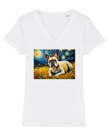 Bulldog - Vincent Van Gogh White