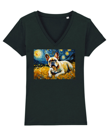 Bulldog - Vincent Van Gogh Black