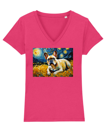 Bulldog - Vincent Van Gogh Raspberry
