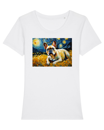 Bulldog - Vincent Van Gogh White