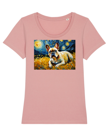 Bulldog - Vincent Van Gogh Canyon Pink