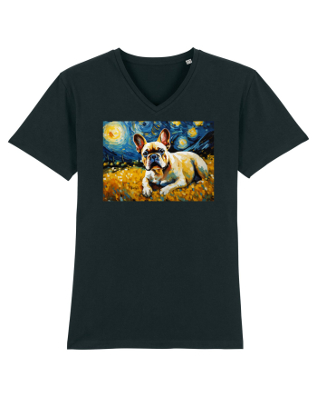 Bulldog - Vincent Van Gogh Black