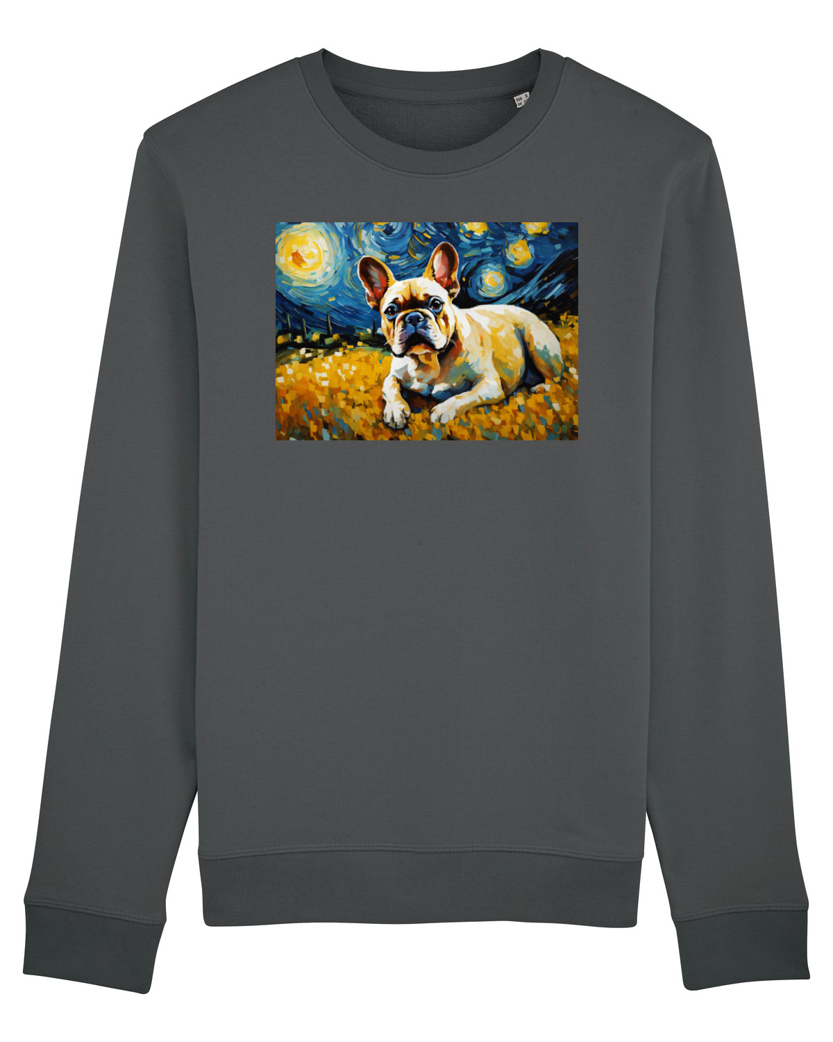 Bluză mânecă lungă Unisex Rise Anthracite