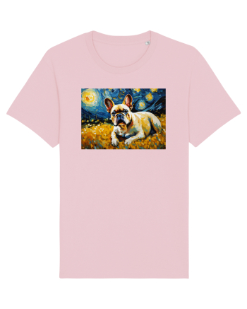 Bulldog - Vincent Van Gogh Cotton Pink