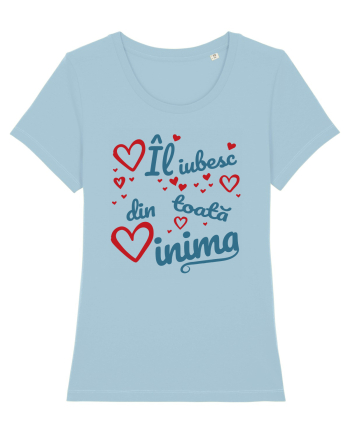 Il iubesc din toata inima Sky Blue
