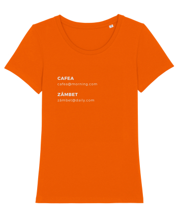 CAFEA@ - ZAMBET@ Bright Orange