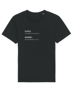 CAFEA@ - ZAMBET@ Tricou mânecă scurtă Unisex Rocker