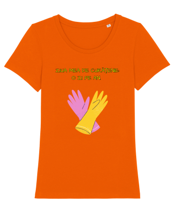 ZIUA MEA DE CURĂȚENIE: O ZI PE AN Bright Orange
