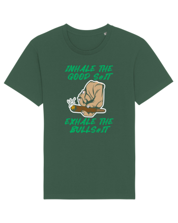 Inhale the Good Shit Bottle Green