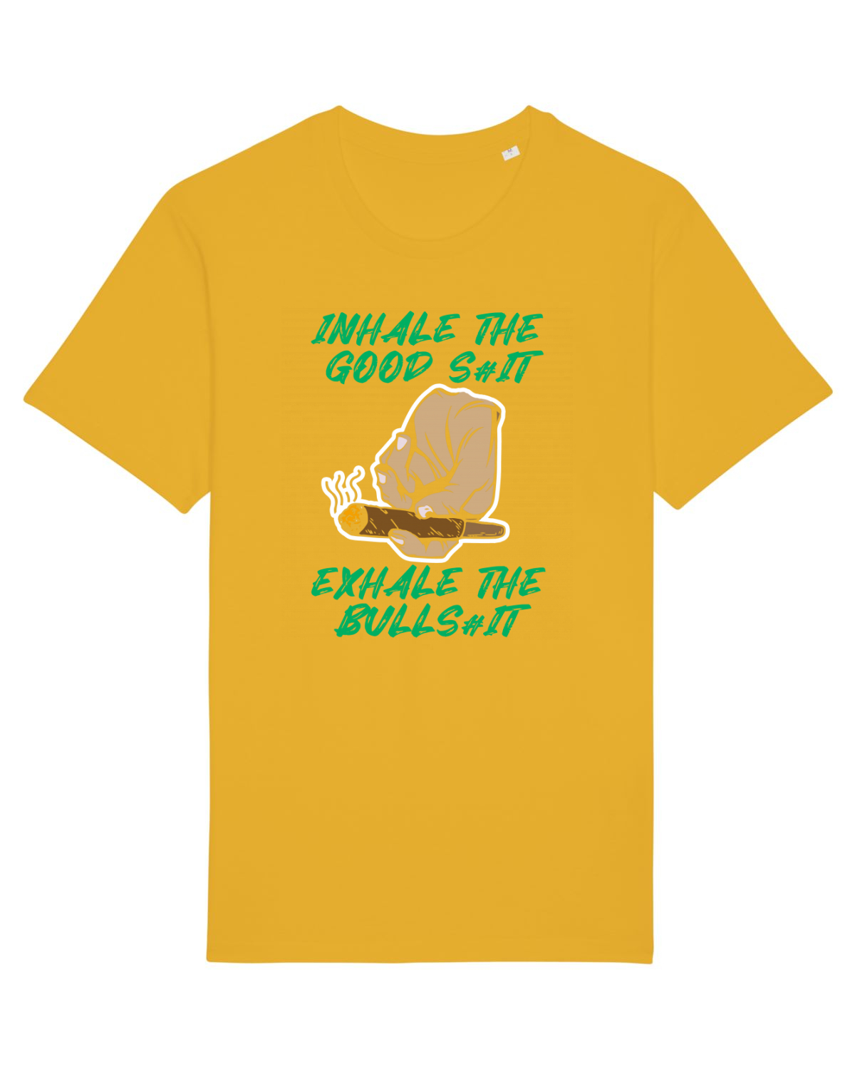 Tricou mânecă scurtă Unisex Rocker Spectra Yellow