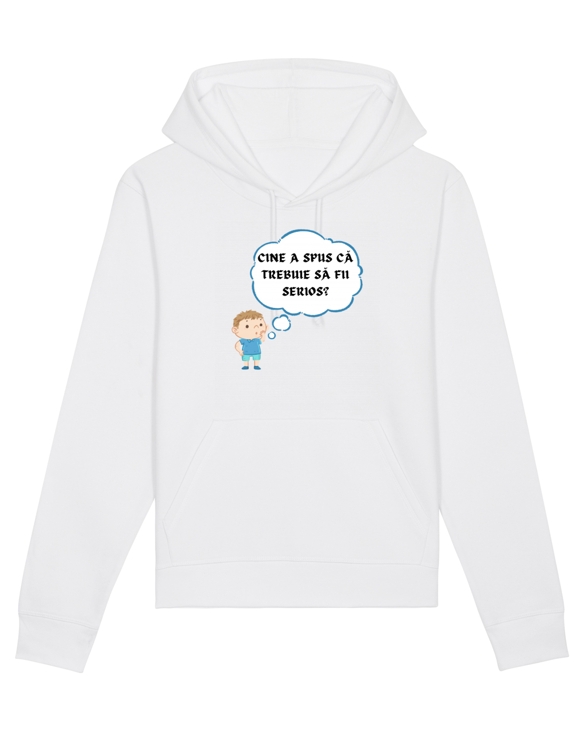 Hanorac Unisex Drummer White