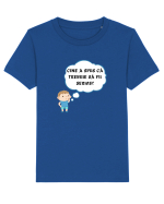 CINE A SPUS CĂ TREBUIE SĂ FII SERIOS? Tricou mânecă scurtă  Copii Mini Creator