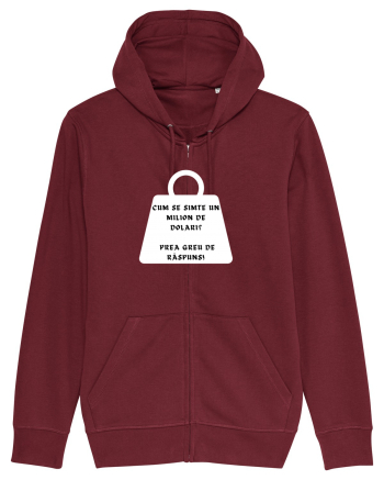 CUM SE SIMTE UN MILION DE DOLARI? Burgundy