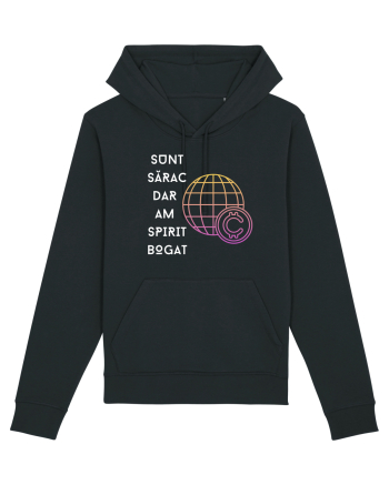 SUNT SĂRAC DAR AM SPIRIT BOGAT Black
