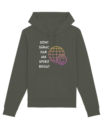 SUNT SĂRAC DAR AM SPIRIT BOGAT Khaki