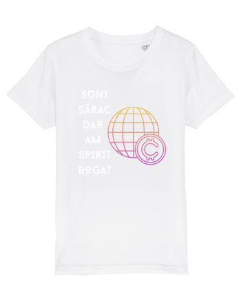 SUNT SĂRAC DAR AM SPIRIT BOGAT White