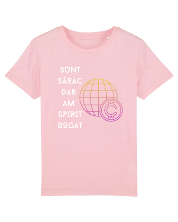 SUNT SĂRAC DAR AM SPIRIT BOGAT Cotton Pink