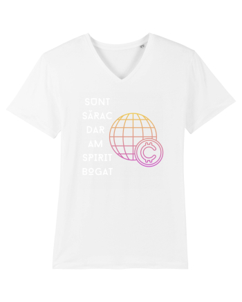 SUNT SĂRAC DAR AM SPIRIT BOGAT White