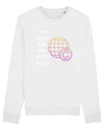 SUNT SĂRAC DAR AM SPIRIT BOGAT White