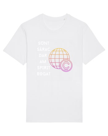 SUNT SĂRAC DAR AM SPIRIT BOGAT White