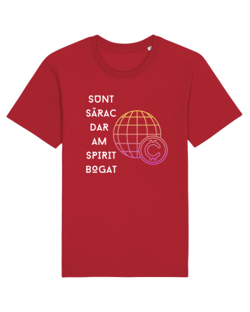 SUNT SĂRAC DAR AM SPIRIT BOGAT Red