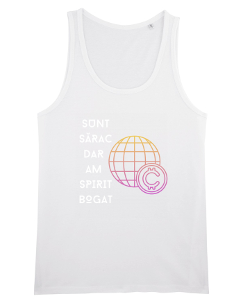 SUNT SĂRAC DAR AM SPIRIT BOGAT White