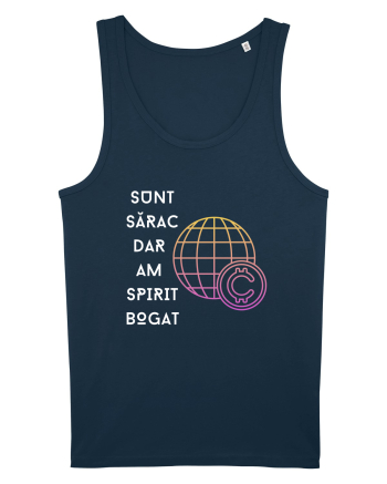 SUNT SĂRAC DAR AM SPIRIT BOGAT Navy