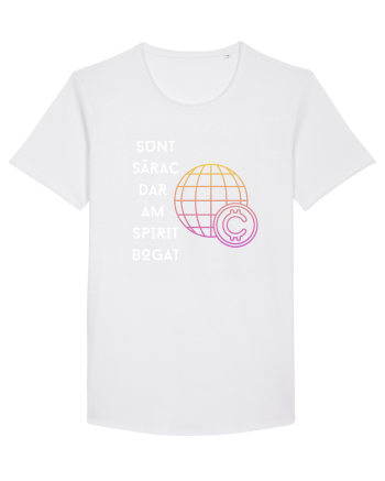 SUNT SĂRAC DAR AM SPIRIT BOGAT White