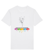 Music colors Tricou mânecă scurtă Unisex Rocker