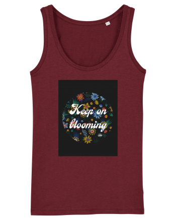 keep blooming Burgundy