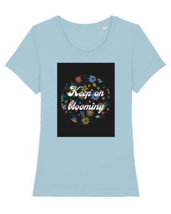 keep blooming Sky Blue