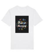 keep blooming Tricou mânecă scurtă Unisex Rocker