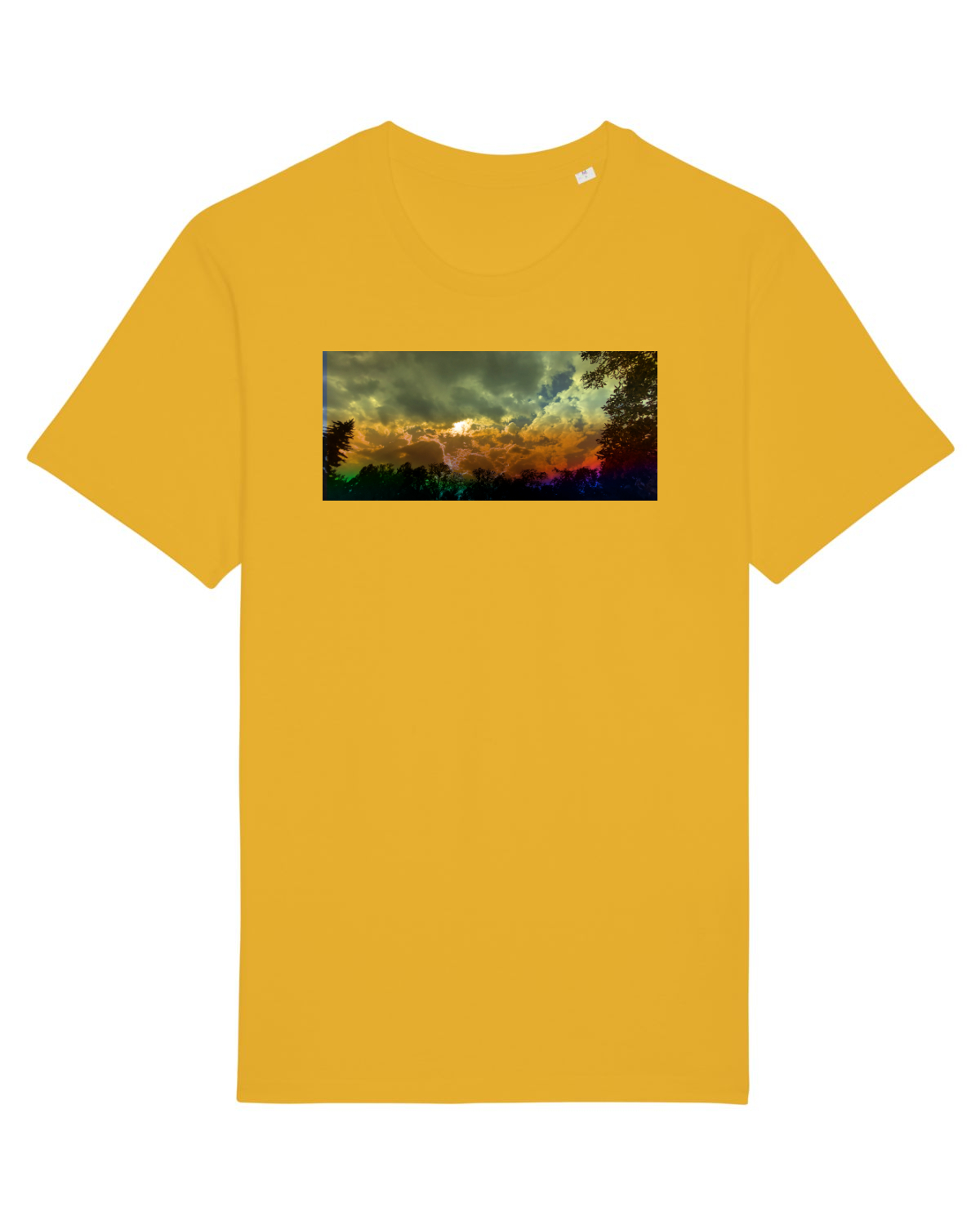 Tricou mânecă scurtă Unisex Rocker Spectra Yellow