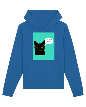 cute cat Royal Blue