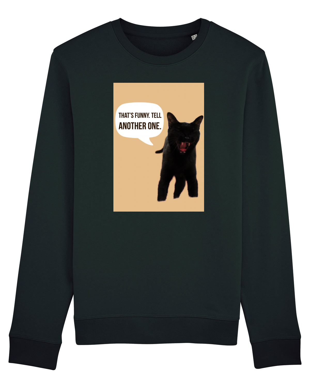 Bluză mânecă lungă Unisex Rise Black