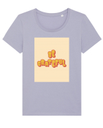 be grateful Tricou mânecă scurtă guler larg fitted Damă Expresser