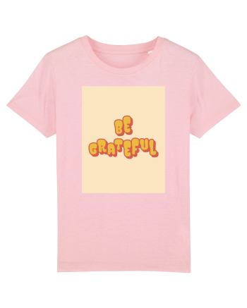 be grateful Cotton Pink
