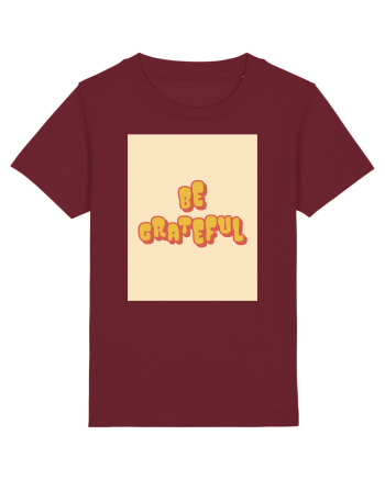 be grateful Burgundy