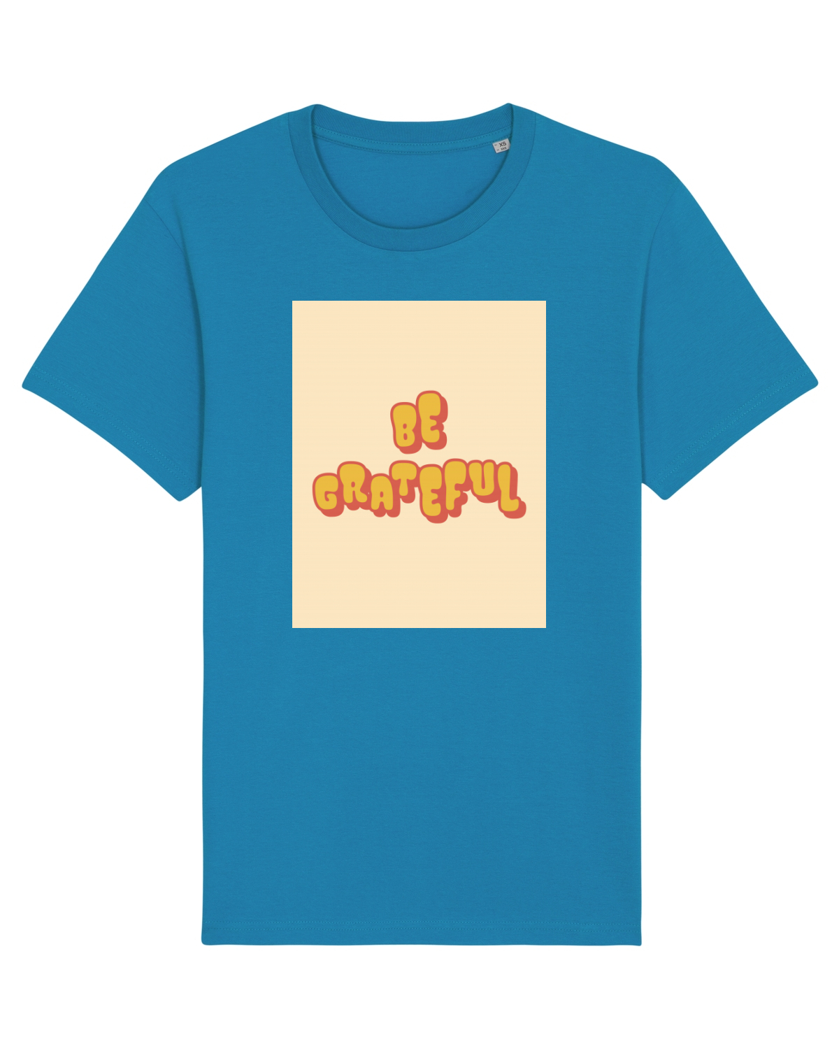 Tricou mânecă scurtă Unisex Rocker Azur