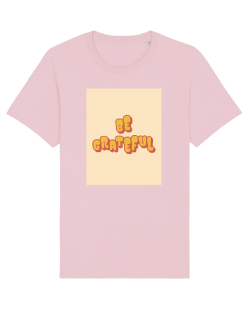 be grateful Cotton Pink