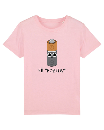 Fii pozitiv Cotton Pink
