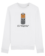 Fii pozitiv Bluză mânecă lungă Unisex Rise
