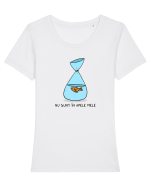 Nu sunt în apele mele V2 Tricou mânecă scurtă guler larg fitted Damă Expresser