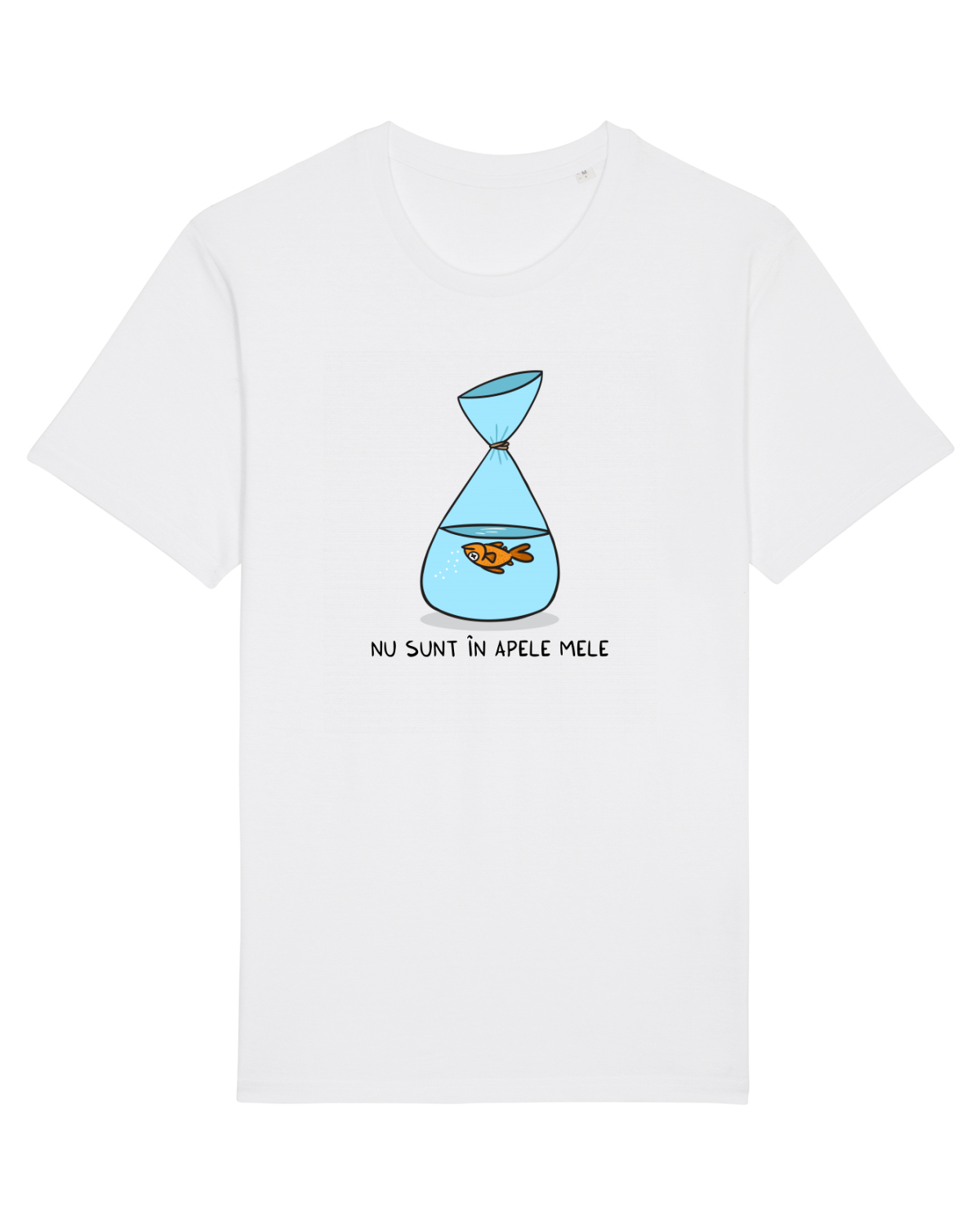 Tricou mânecă scurtă Unisex Rocker White
