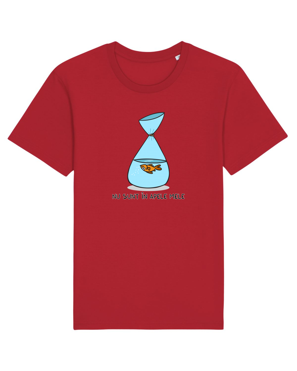 Tricou mânecă scurtă Unisex Rocker Red